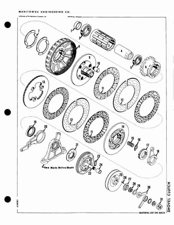 Manitowoc 3900 Crane Parts Manual 39191 2003-2