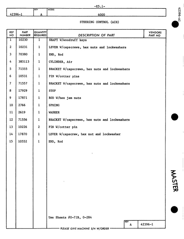 Manitowoc 3900 Crane Parts Manual 39547 2004-3