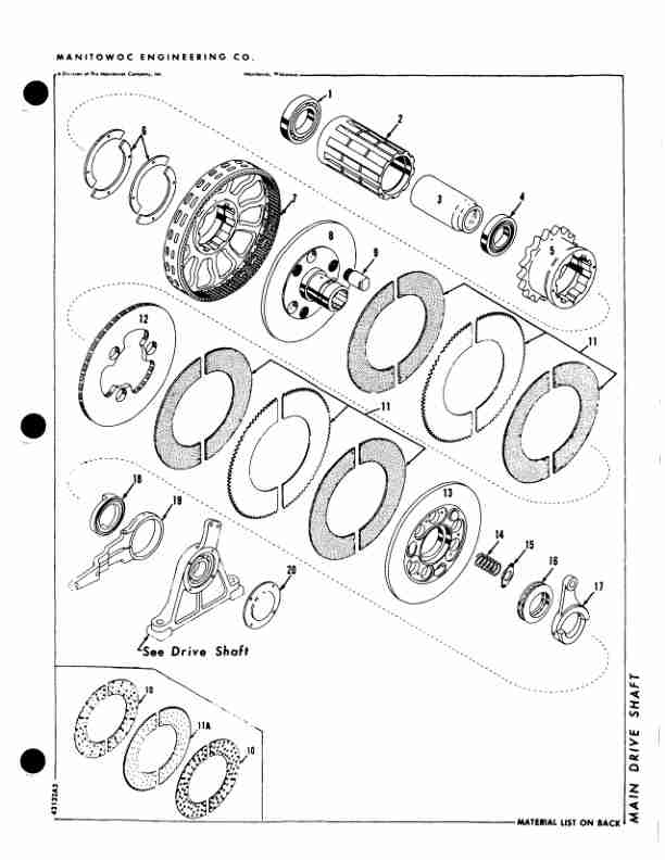 Manitowoc 3900W Crane Parts Manual 395052 2003-2