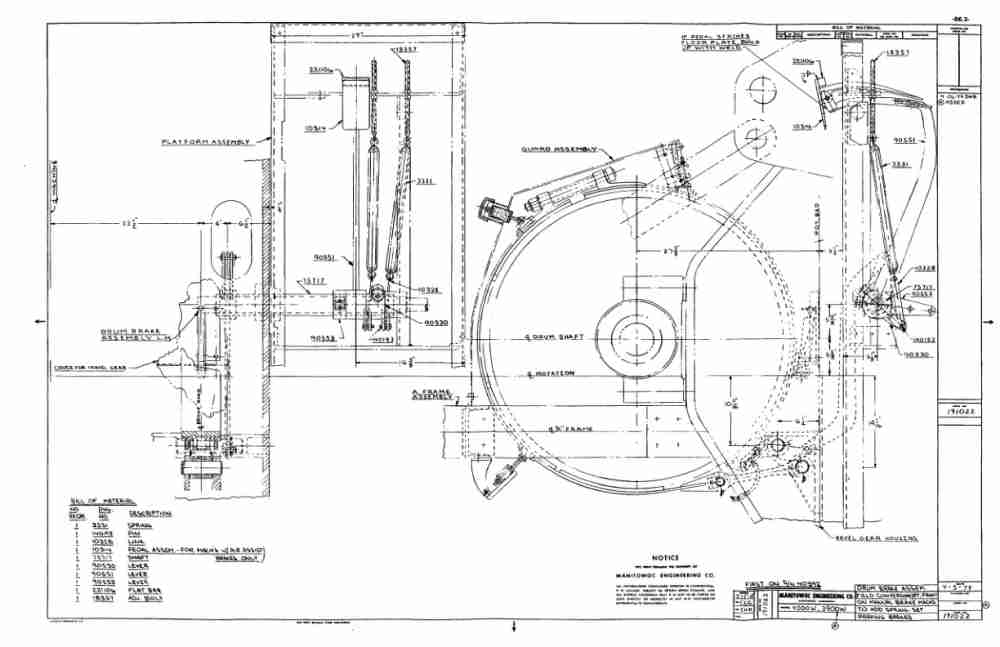 Manitowoc 4000W Crane Parts Manual 40402 2011-2