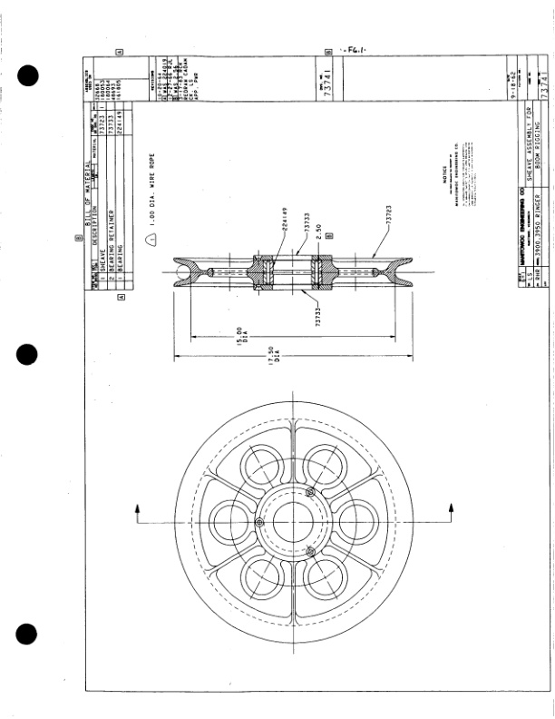 Manitowoc 4000W Crane Parts Manual 40515 2004-3