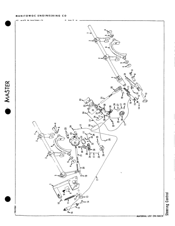 Manitowoc 4100W Crane Parts Manual 41623 2004-3