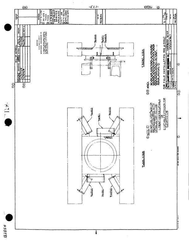 Manitowoc 4100W Crane Parts Manual 41708 2012-3