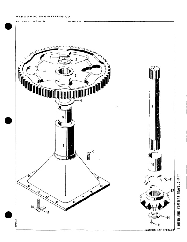 Manitowoc 4100W Crane Parts Manual 41743 2004-3