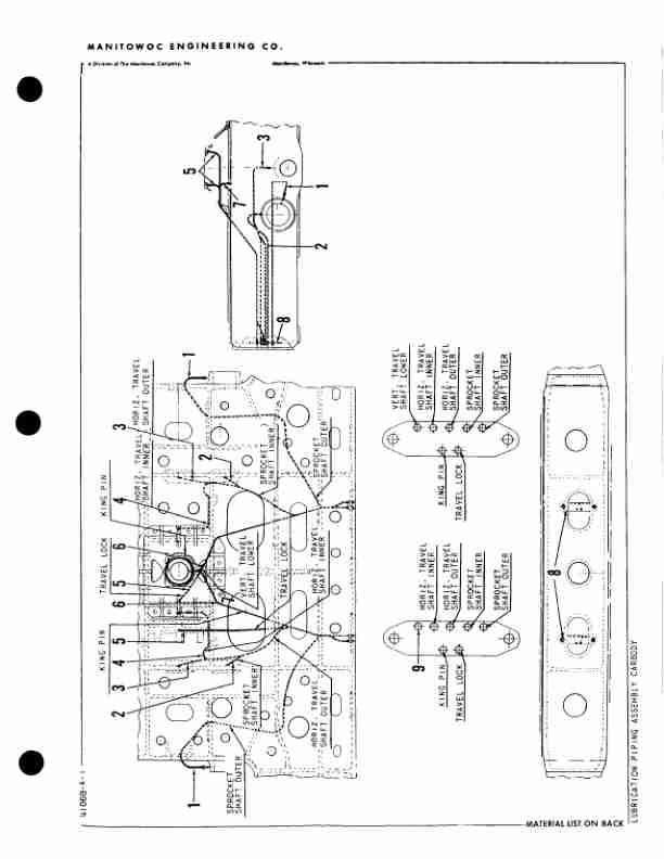 Manitowoc 4600 Crane Parts Manual 46107 2021-3