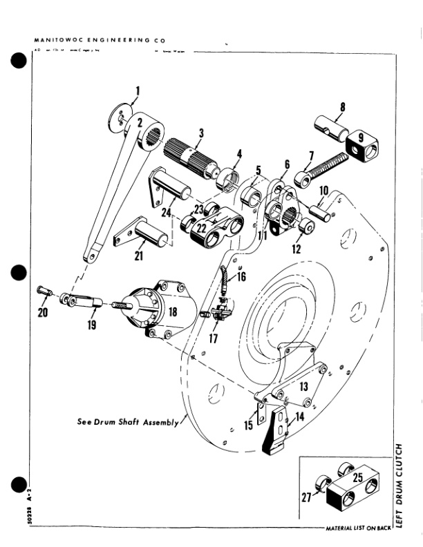 Manitowoc 4600 Crane Parts Manual 46173 2003-2