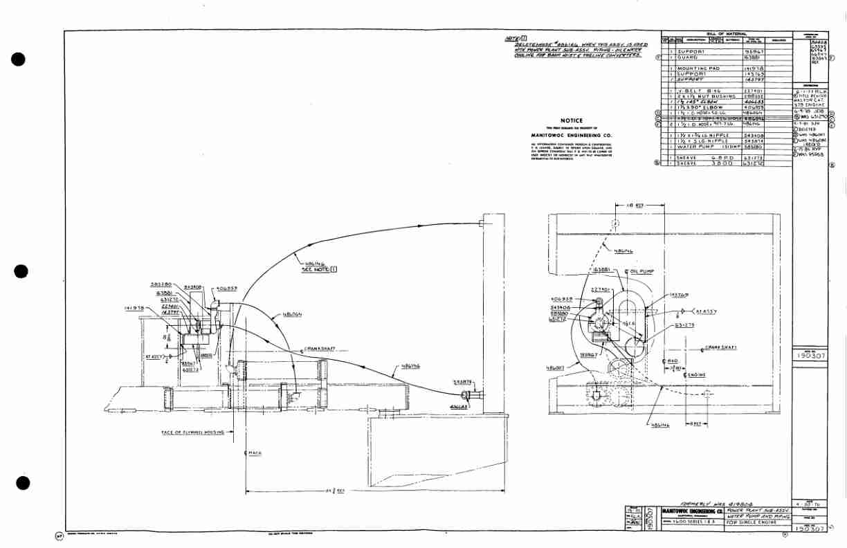 Manitowoc 4600 Crane Parts Manual 46417 2019-3