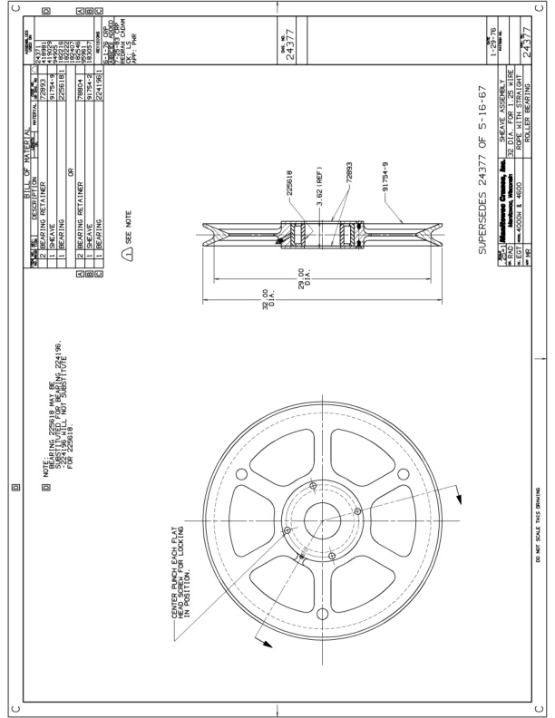 Manitowoc 4600 Crane Parts Manual 46418 2011-3