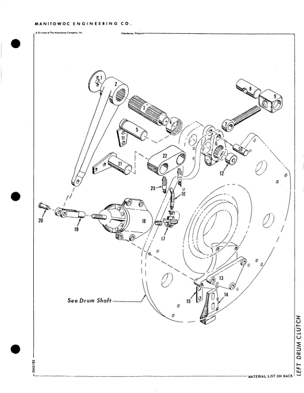 Manitowoc 4600 Crane Parts Manual 46530 2004-2