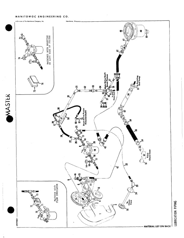 Manitowoc 4600 Crane Parts Manual 46559 2003-2