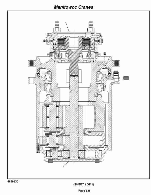 Manitowoc 999 Crane Parts Manual 9991382 2018-3