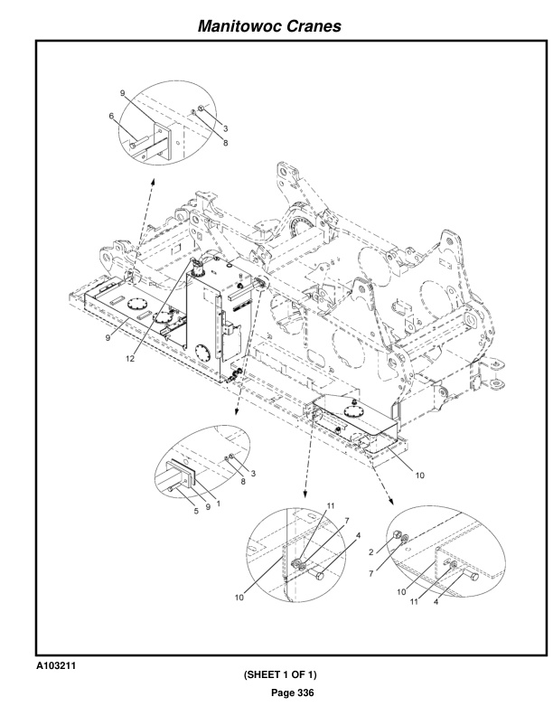 Manitowoc 999 Crane Parts Manual 9991402 2020-2