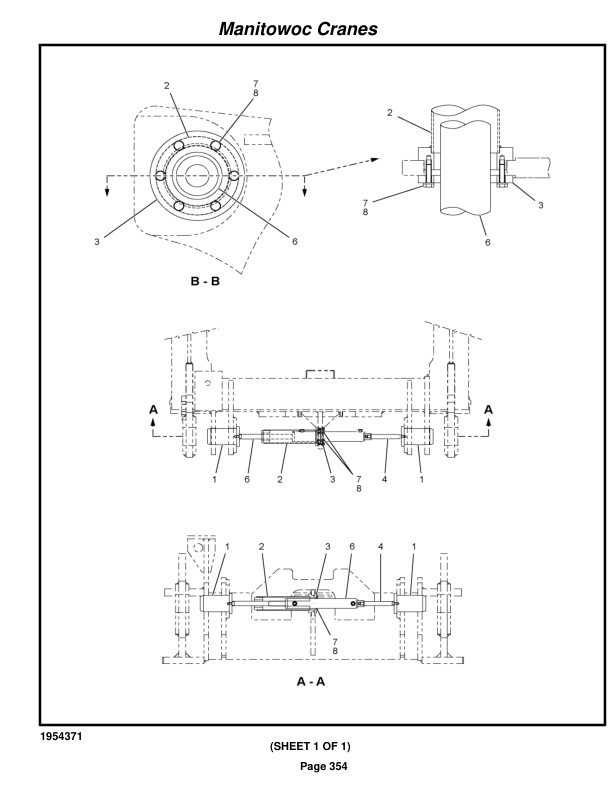 Manitowoc 999 Crane Parts Manual 9991406 2020-2