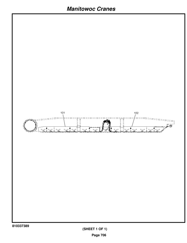 Manitowoc 999 Crane Parts Manual 9991414 2021-3