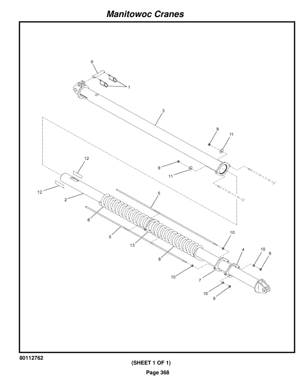 Manitowoc MLC100-1 Crane Parts Manual 91001056 2021-3