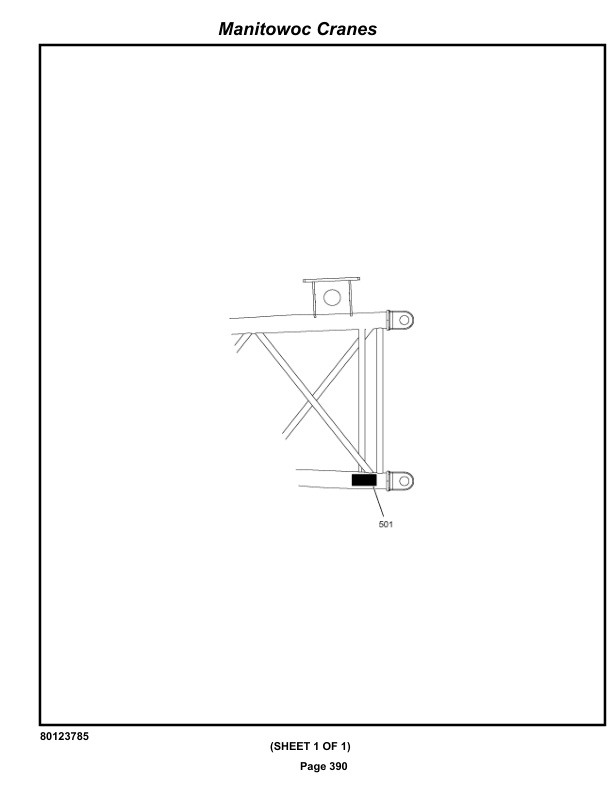 Manitowoc MLC100A-1 Crane Parts Manual 91001049 2021-3