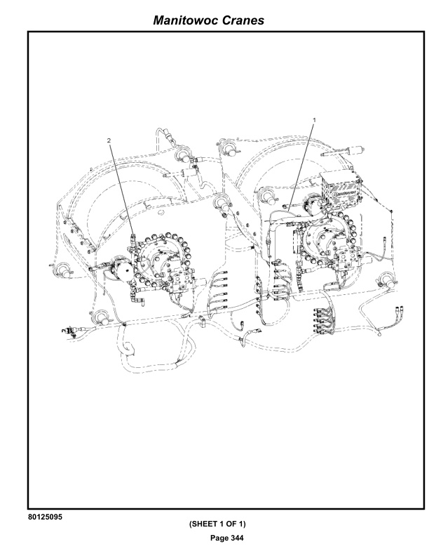 Manitowoc MLC150-1 Crane Parts Manual 91501004 2021-3