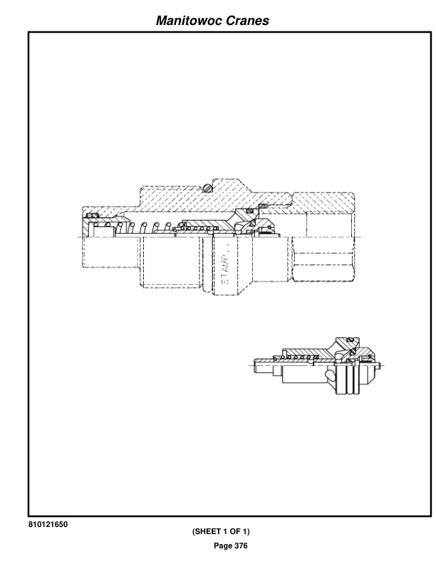 Manitowoc MLC300 Crane Parts Manual 3001071 2019-2