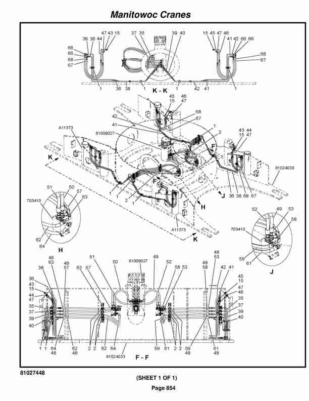 Manitowoc MLC300 Crane Parts Manual 3001087 2020-3