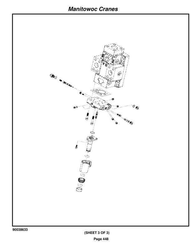 Manitowoc MLC300 Crane Parts Manual 3001092 2021-2