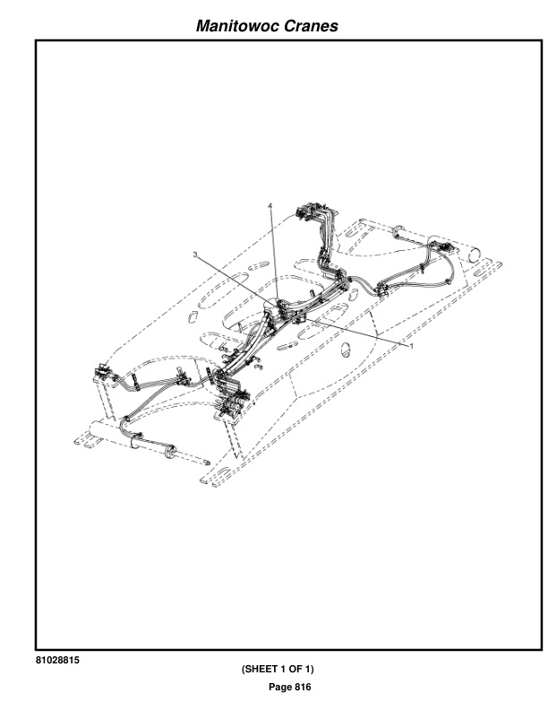 Manitowoc MLC300 Crane Parts Manual 3001103 2021-3