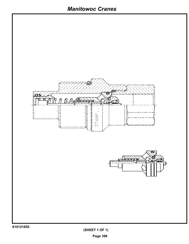 Manitowoc MLC300 Crane Parts Manual 3001106 2021-2