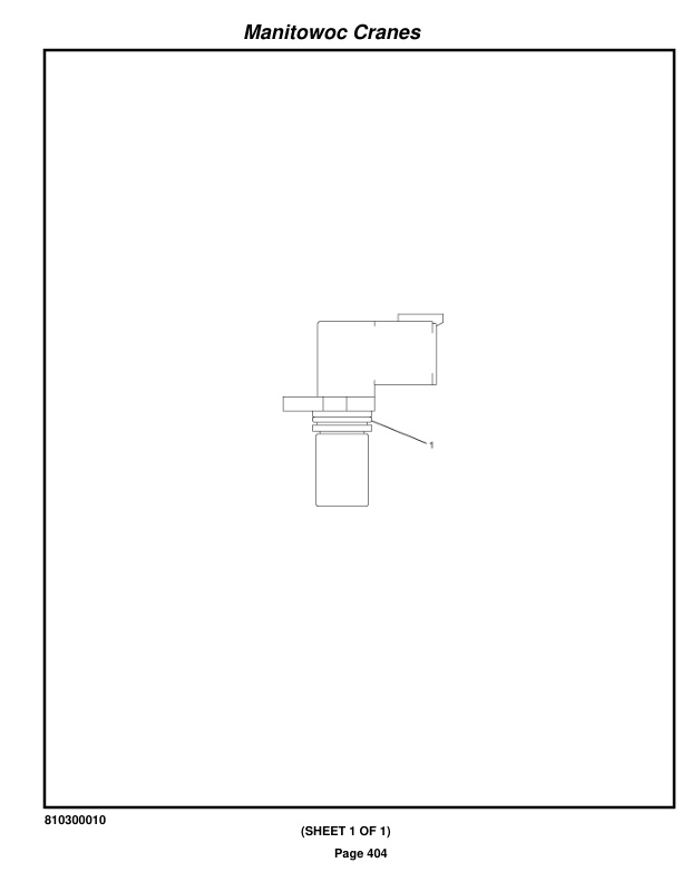 Manitowoc MLC300 Crane Parts Manual 3001111 2021-2