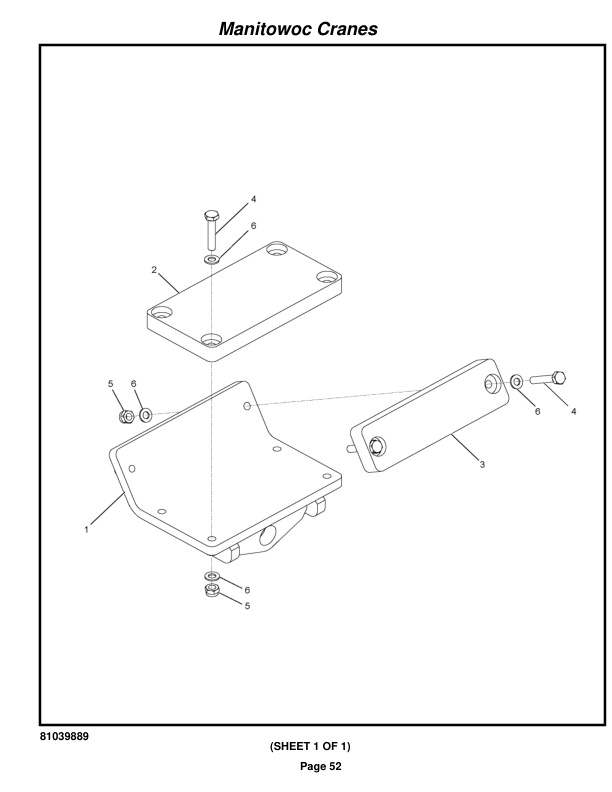 Manitowoc MLC300 LUFF Crane Parts Manual 3005040 2021-2