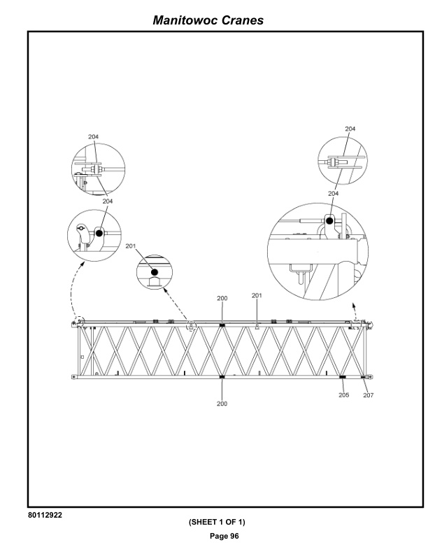 Manitowoc MLC300LJ Crane Parts Manual 3005051 2023-3