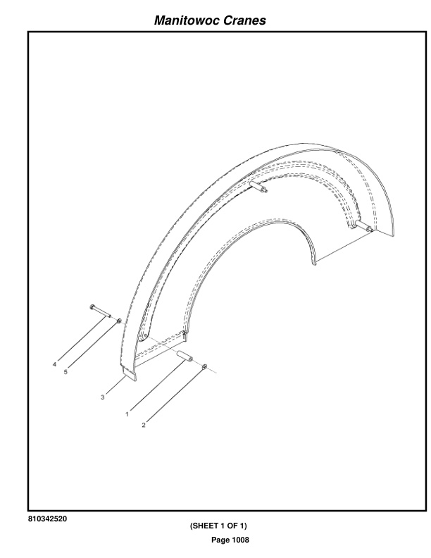 Manitowoc MLC650 Crane Parts Manual 6501027 2018-3