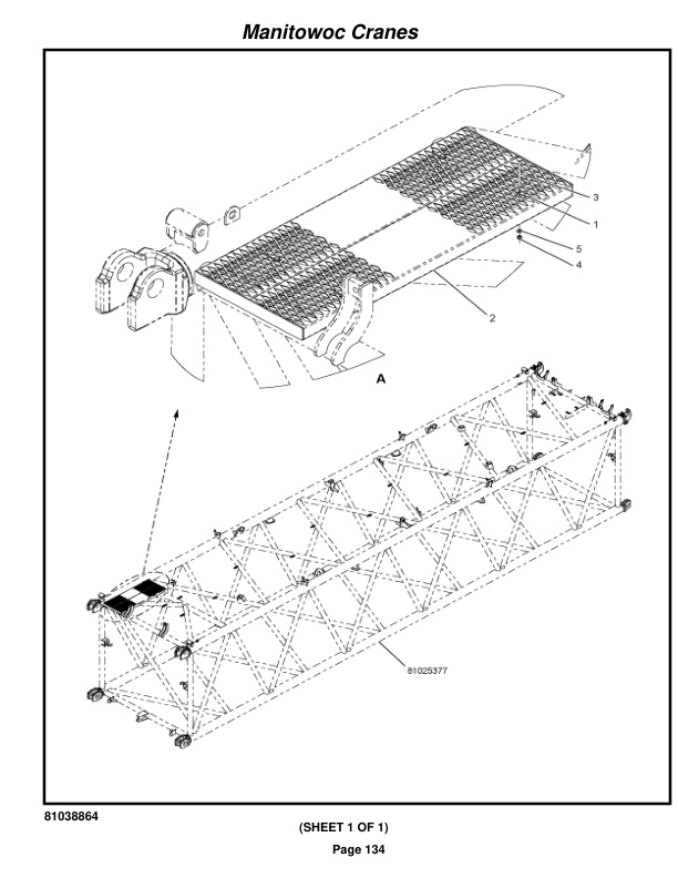 Manitowoc MLC650VPC-MAX Crane Parts Manual 6503018 2018-3