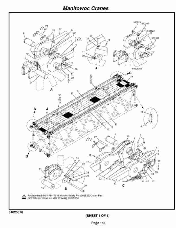 Manitowoc MLC650VPC-MAX Crane Parts Manual 6503019 2018-3