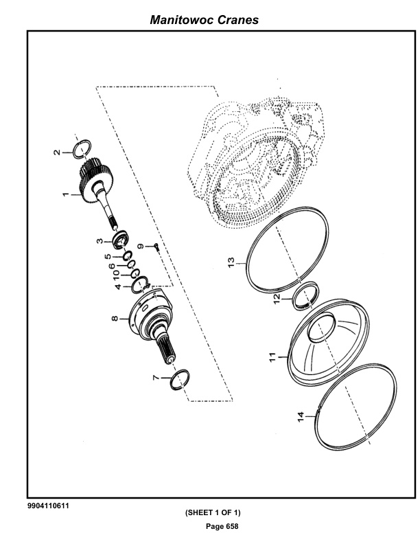 Grove GRT650E Crane Parts Manual 236229 2019-3