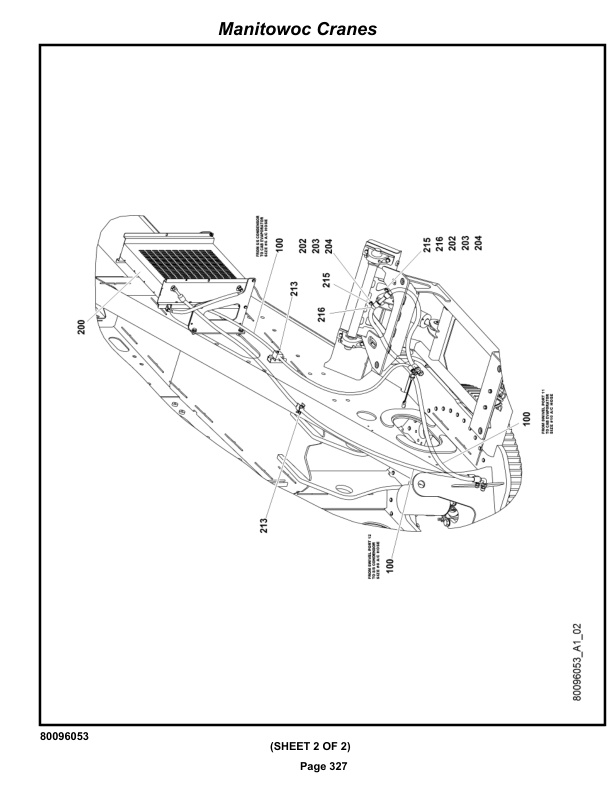 Grove GRT650L Crane Parts Manual 236861 2020-2