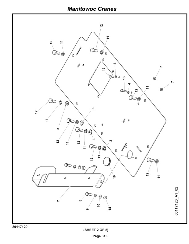 Grove GRT655L 55US Crane Parts Manual 618802 2021-2