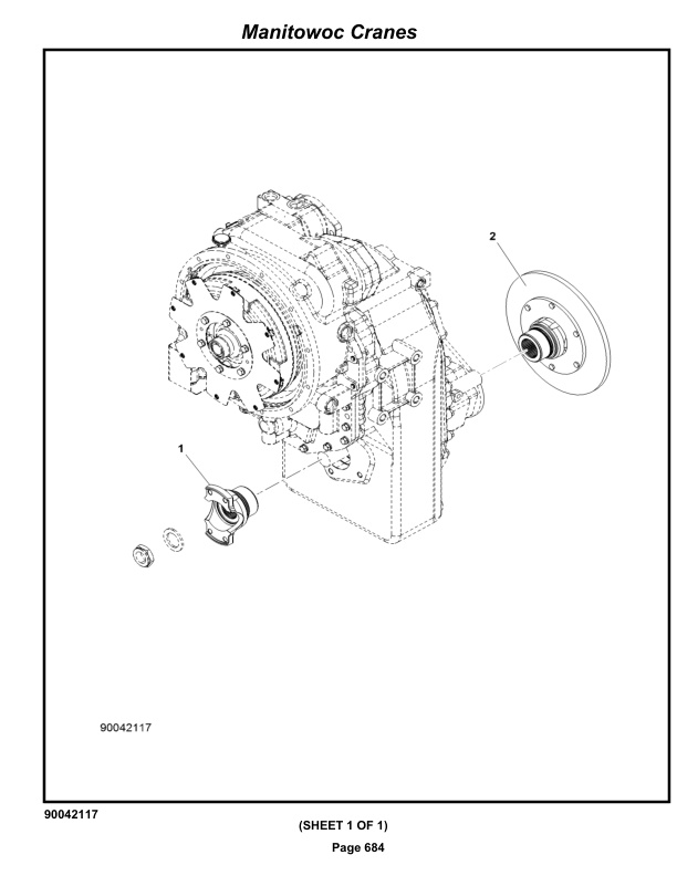 Grove GRT655L Crane Parts Manual 237360 2022-3