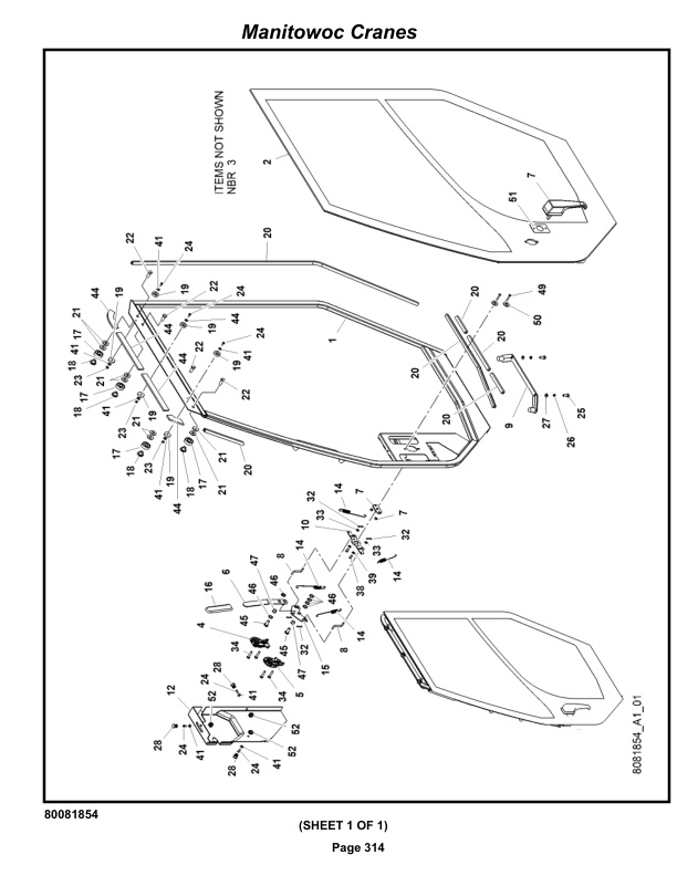 Grove GRT655L Crane Parts Manual 620155 2022-2