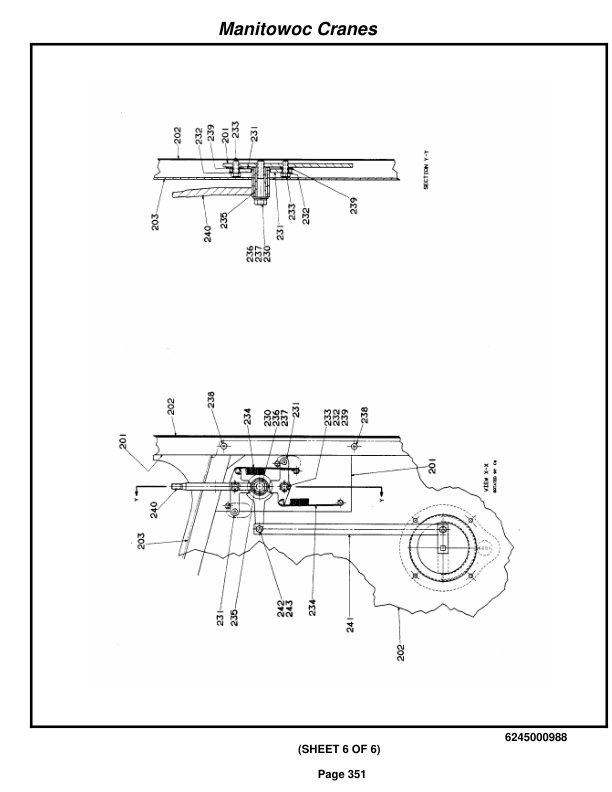 Grove RT600C Crane Parts Manual 79124 2016-2