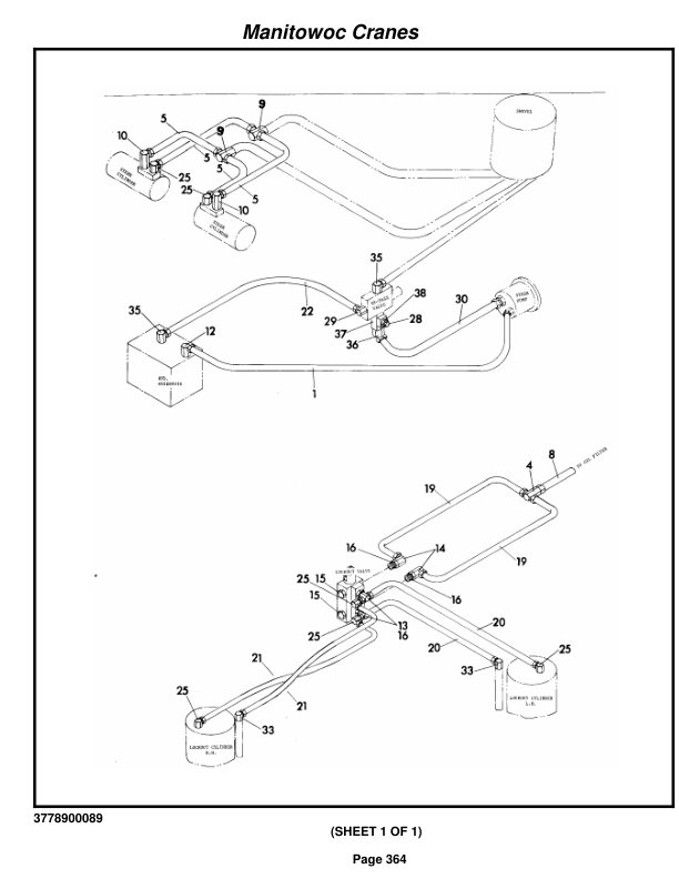 Grove RT60S Crane Parts Manual 40270 2016-3