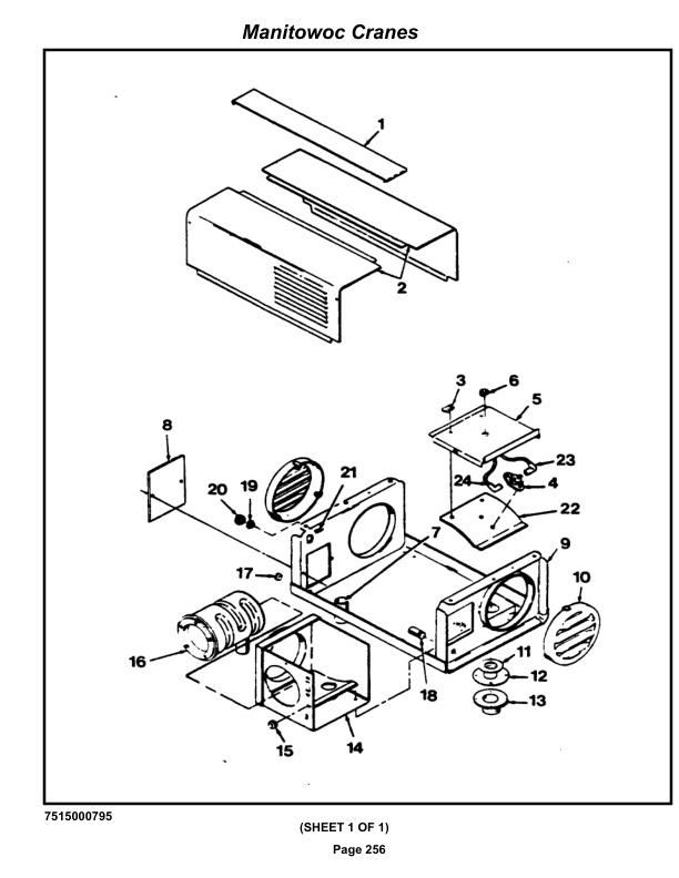 Grove RT630B Crane Parts Manual 70296 2020-2