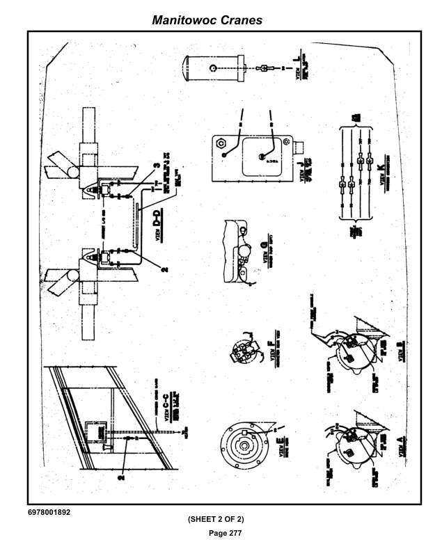 Grove RT630B Crane Parts Manual 75648 2020-2