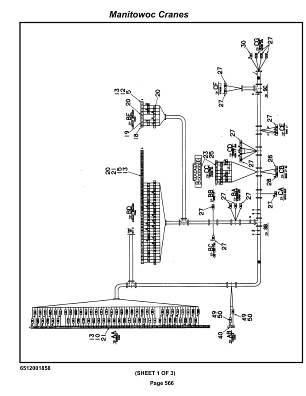 Grove RT630C Crane Parts Manual 79185 2020-3