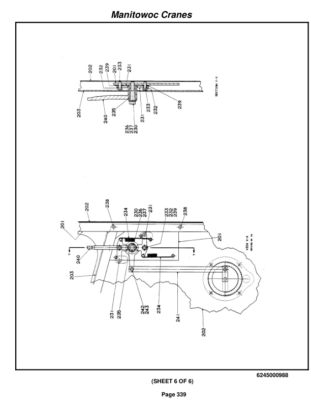 Grove RT630C Crane Parts Manual 79819 2010-2