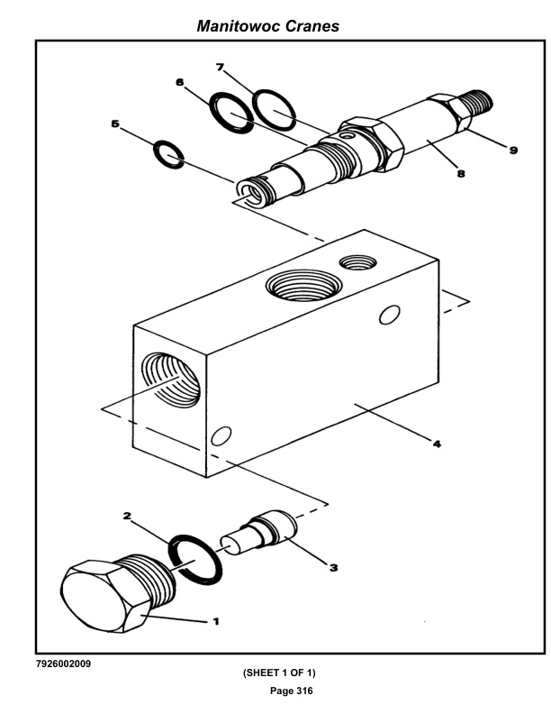 Grove RT630C Crane Parts Manual 79820 2020-2