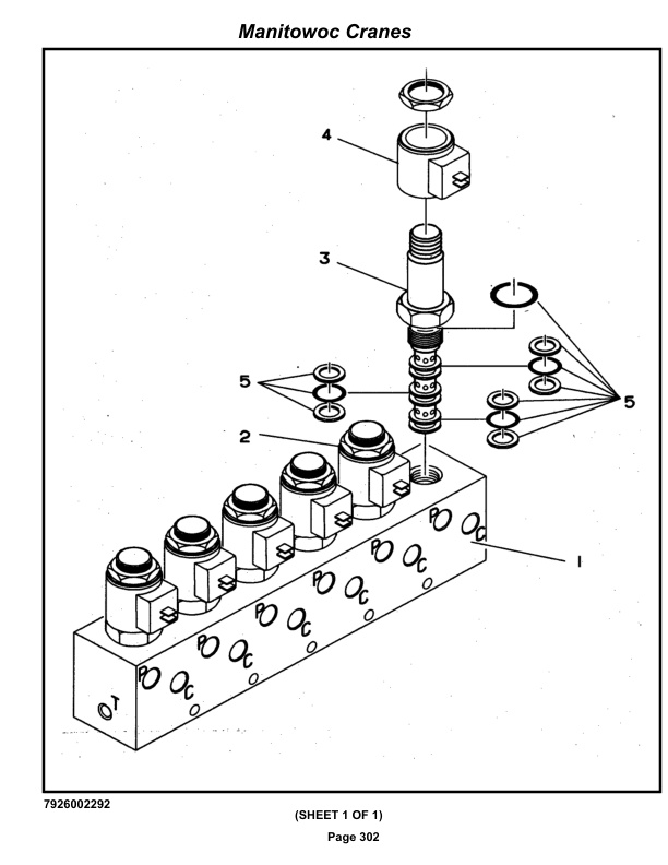 Grove RT630C Crane Parts Manual 81124 2020-2