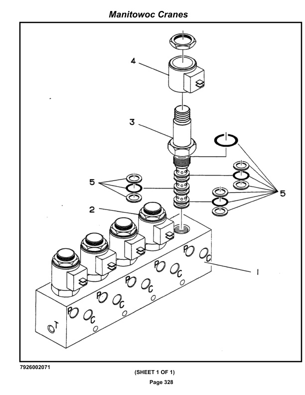 Grove RT630C Crane Parts Manual 81319 2020-2