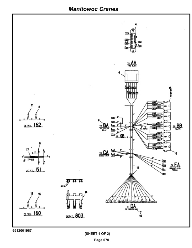 Grove RT630C Crane Parts Manual 81319 2020-3