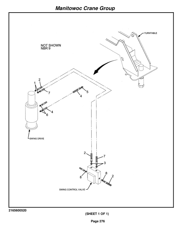 Grove RT635C Crane Parts Manual 77121 2005-2