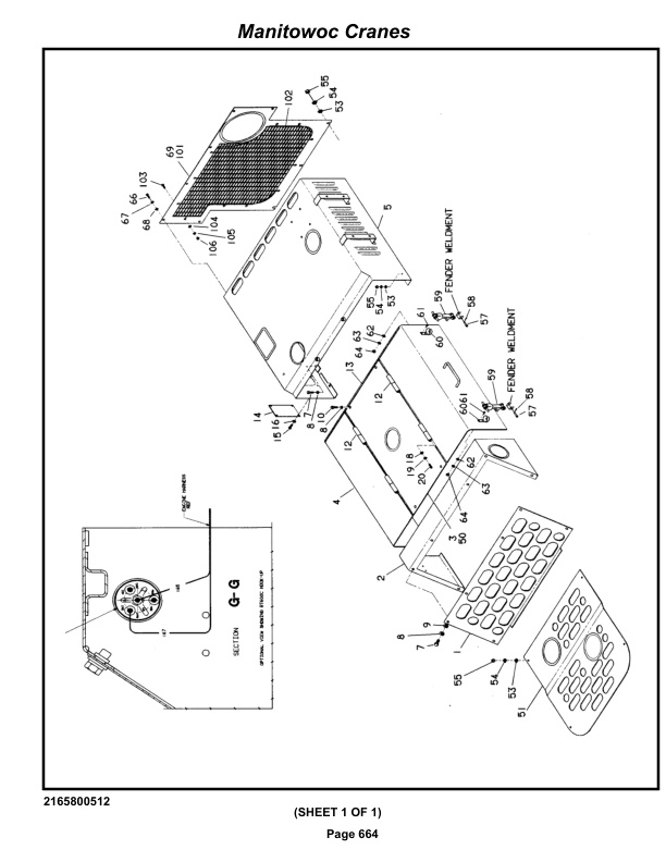 Grove RT635C Crane Parts Manual 79325 2019-3