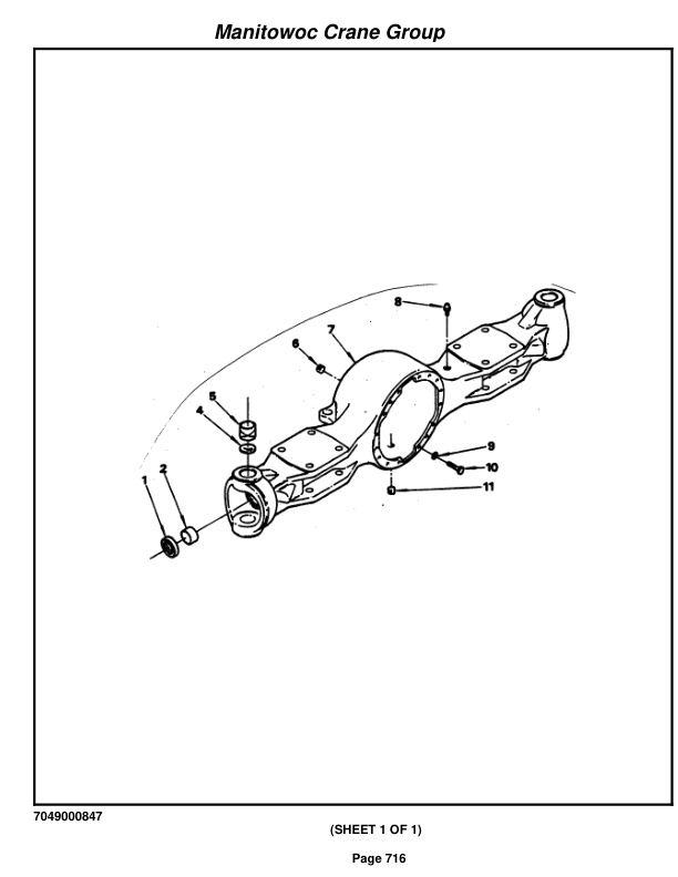 Grove RT635C Crane Parts Manual 81413 2005-3